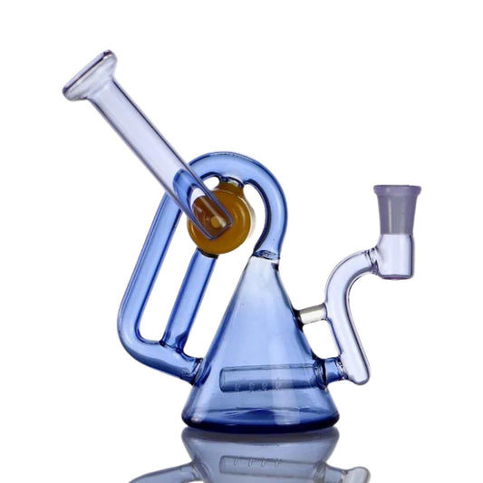 Aggie Dual Recycler Water Pipe